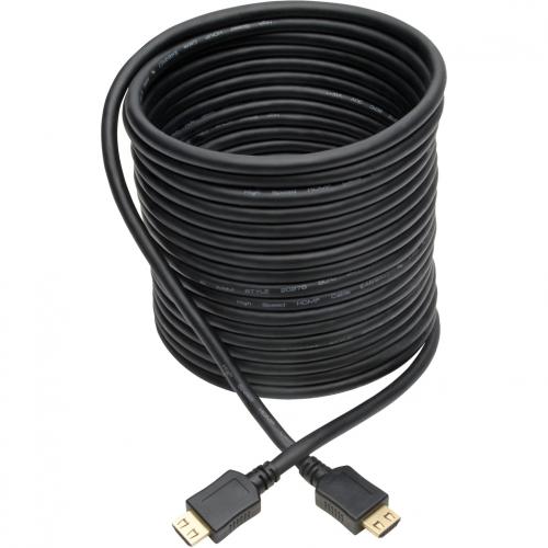 Eaton Tripp Lite Series High Speed HDMI Cable, Gripping Connectors (M/M), Black, 25 Ft. (7.62 M) Alternate-Image1/500