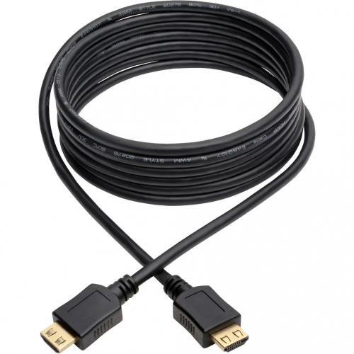 Tripp Lite High Speed HDMI Cable W/ Gripping Connectors 4K M/M Black 10ft 10' Alternate-Image1/500