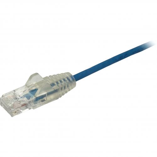 StarTech.com 6 Ft CAT6 Cable   Slim CAT6 Patch Cord   Blue   Snagless RJ45 Connectors   Gigabit Ethernet Cable   28 AWG   LSZH (N6PAT6BLS) Alternate-Image1/500