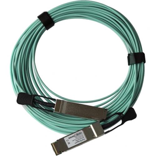 StarTech.com MSA Uncoded 15m 40G QSFP+ To SFP AOC Cable   40 GbE QSFP+ Active Optical Fiber   40 Gbps QSFP Plus Cable 49.2' Alternate-Image1/500