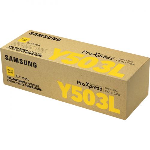 HP CLT Y503L Samsung Electronics High Yield Toner   Yellow Alternate-Image1/500