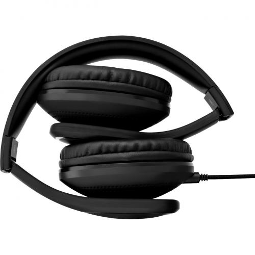 V7 Over Ear Headphones With Microphone   Black Alternate-Image1/500