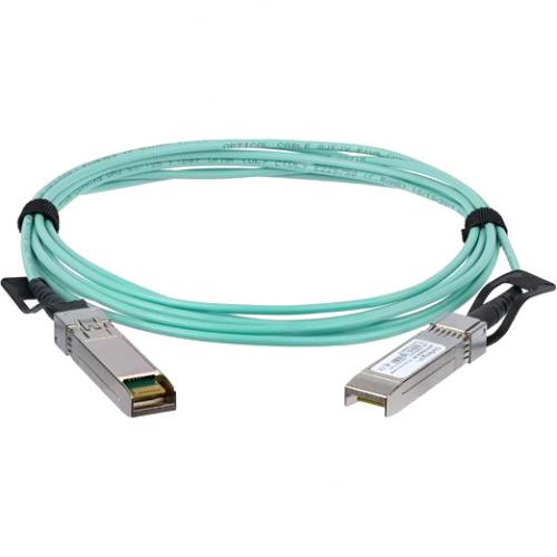 StarTech.com Cisco SFP 10G AOC3M Compatible 3m 10G SFP+ To SFP AOC Cable   10GbE SFP+ Active Optical Fiber   10Gbps SFP + Cable 9.84' Alternate-Image1/500