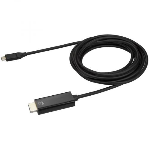 StarTech.com 10ft (3m) USB C To HDMI Cable   4K 60Hz USB Type C DP Alt Mode To HDMI 2.0 Video Display Adapter Cable  Works W/Thunderbolt 3 Alternate-Image1/500