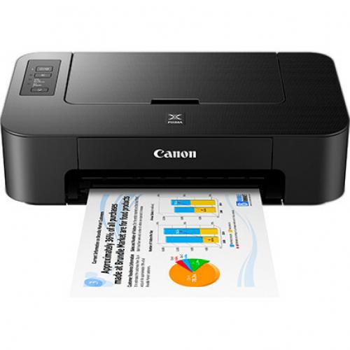 Canon PIXMA TS202 Inkjet Printer   Fine Hybrid Ink System   4800 X 1200 Dpi Print   Great Compact Size   OS Compatibility   Color Alternate-Image1/500