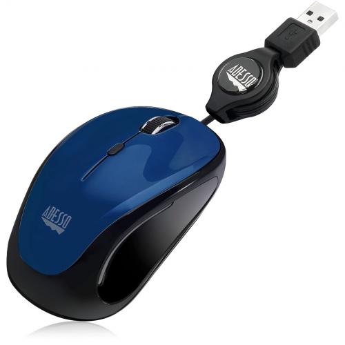 Adesso IMouse S8L   USB Illuminated Retractable Mini Mouse Alternate-Image1/500