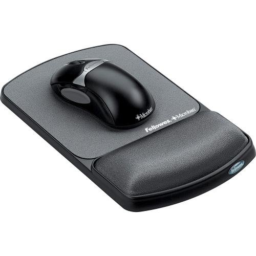 Fellowes Mouse Pad / Wrist Support With Microban&reg; Protection Alternate-Image1/500