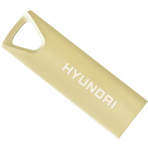 Hyundai Bravo Deluxe 16GB High Speed Fast USB 2.0 Flash Memory Drive Thumb Drive Metal, Gold Alternate-Image1/500