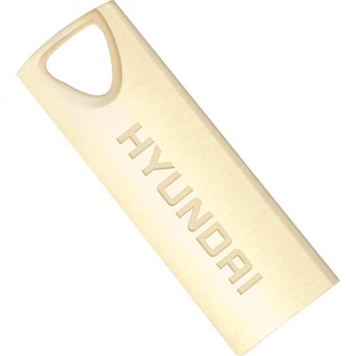 Hyundai Bravo Deluxe 32GB High Speed Fast USB 2.0 Flash Memory Drive Thumb Drive Metal, Gold Alternate-Image1/500