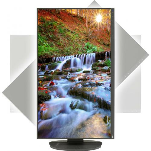 NEC Display MultiSync EA271F BK 27" Class Full HD LCD Monitor   16:9   Black Alternate-Image1/500