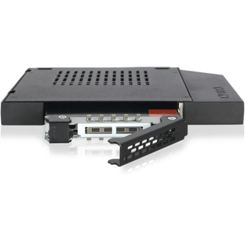 Icy Dock ToughArmor MB411SPO 1B Drive Bay Adapter For 5.25"   Serial ATA/600 Host Interface Internal   Black Alternate-Image1/500