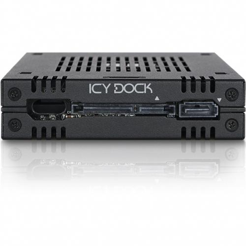Icy Dock ExpressCage MB742SP B Drive Enclosure For 3.5"   Serial ATA/600 Host Interface Internal   Black Alternate-Image1/500