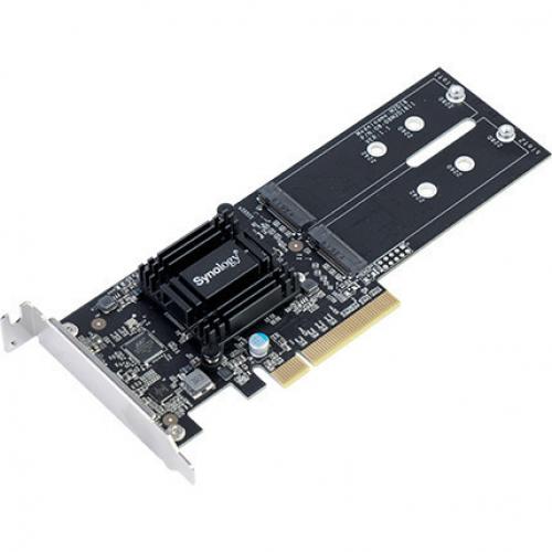Synology Dual M.2 SSD Adapter Card For Extraordinary Cache Performance Alternate-Image1/500