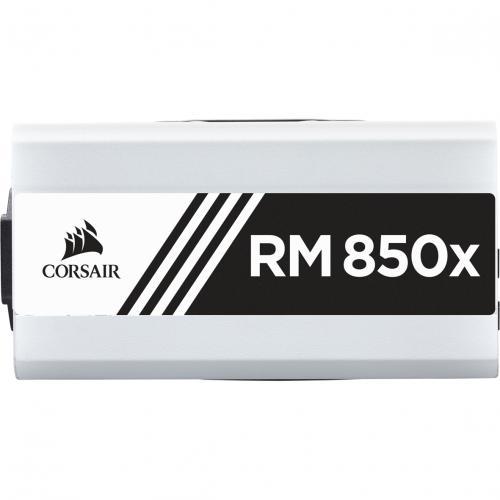 Corsair RMx White Series RM850x   850 Watt 80 PLUS Gold Certified Fully Modular PSU Alternate-Image1/500