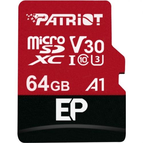 Patriot Memory 64 GB Class 10/UHS I (U3) MicroSDXC Alternate-Image1/500