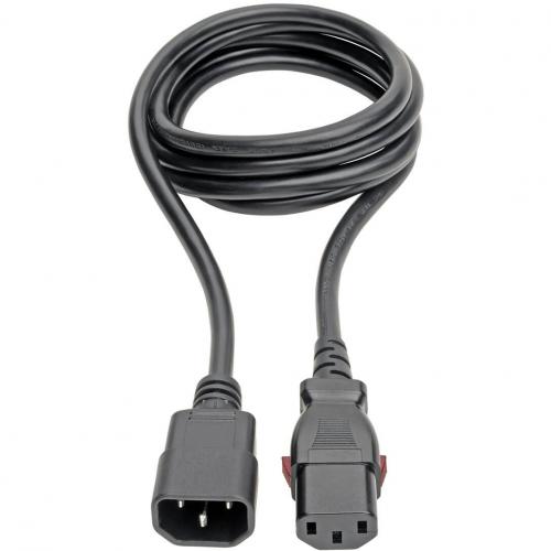 Eaton Tripp Lite Series Power Extension Cord, Locking C13 To C14 PDU Style   10A, 250V, 18 AWG, 6 Ft. (1.83 M) Alternate-Image1/500