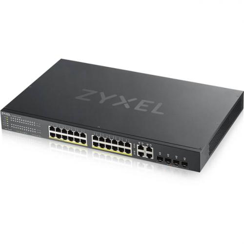 ZYXEL 24 Port GbE Smart Managed PoE Switch Alternate-Image1/500