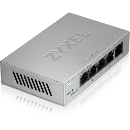 ZYXEL 5 Port Web Managed Gigabit Switch Alternate-Image1/500