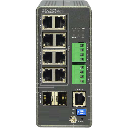 Transition Networks Managed Hardened Gigabit Ethernet PoE++ Switch Alternate-Image1/500