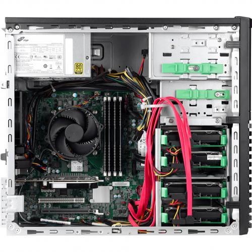 Acer Veriton M4660G VM4660G I3810H1 Desktop Computer   Intel Core I3 8th Gen I3 8100 Quad Core (4 Core) 3.60 GHz   4 GB RAM DDR4 SDRAM   500 GB HDD   Black Alternate-Image1/500