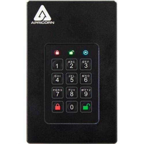 Apricorn Aegis Fortress 512 GB Solid State Drive   External Alternate-Image1/500