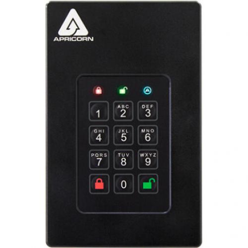 Apricorn Aegis Fortress 1 TB Solid State Drive   External Alternate-Image1/500