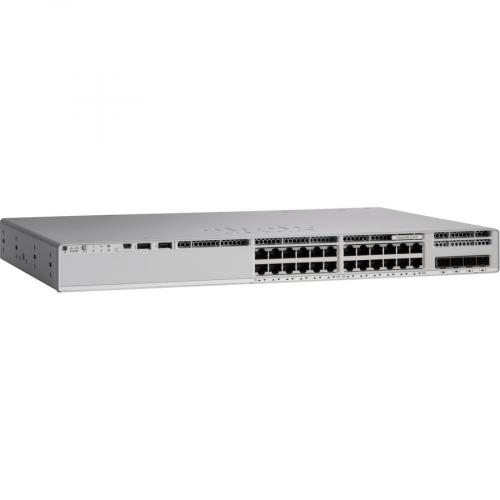 Cisco Catalyst C9200L 24T 4G Layer 3 Switch Alternate-Image1/500