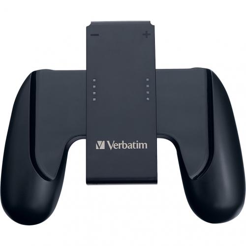 Verbatim Charging Controller Grip   For Use With Nintendo Switch Joy Con Controllers   Charge Grip Using USB C Cable & Any USB C Charger   Easy To Attach & Remove Controllers   Ideal For Long Playing Times Alternate-Image1/500