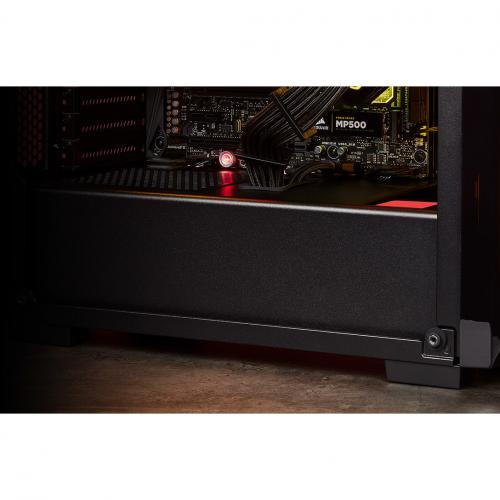 Corsair Carbide Series SPEC DELTA RGB Tempered Glass Mid Tower ATX Gaming Case   Black Alternate-Image1/500
