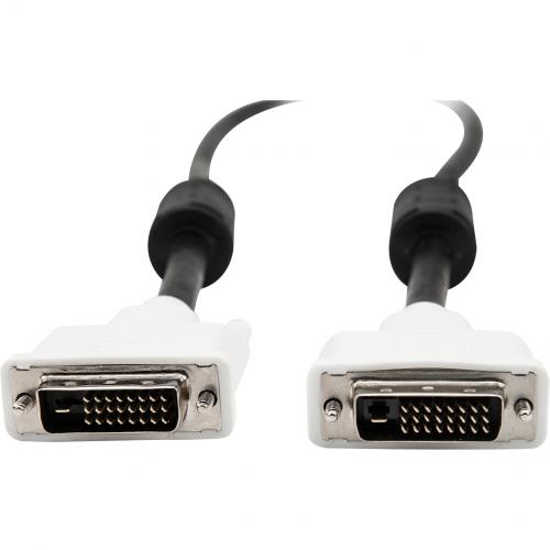 Rocstor Premium 10ft DVI D Dual Link Cable   M/M   10ft   Black   Video Monitor Cable Alternate-Image1/500