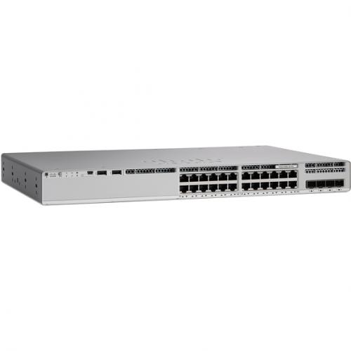 Cisco Catalyst 9200 24 Port PoE+ Switch. Network Essentials Alternate-Image1/500