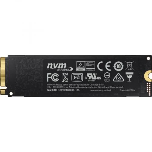 Samsung 970 EVO Plus 1TB Solid State Drive     PCI Express Interface   M.2 2280 Form Factor   53% Faster Read & Write Speeds Than 970 EVO   Powered By Latest V NAND Technology   3.3 VDC Supported Voltage Alternate-Image1/500