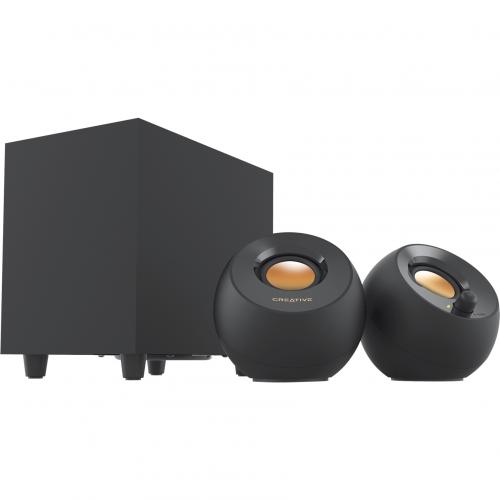 Creative Pebble Plus 2.1 Speaker System   8 W RMS   Black Alternate-Image1/500
