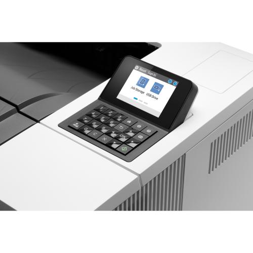 HP M507 LaserJet Enterprise Laser Printer   Monochrome   45 Ppm Mono   1200 X 1200 Dpi Print   650 Sheets Input   Gigabit Ethernet Alternate-Image1/500