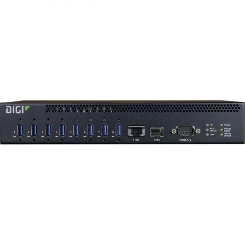 Digi AnywhereUSB 8 Plus USB/Ethernet Combo Hub Alternate-Image1/500