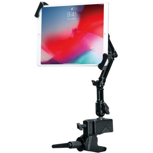 CTA Custom Flex Security Desk Clamp Mount For 7 14 Inch Tablets, Including IPad 10.2 Inch (7th/ 8th/ 9th Gen) Alternate-Image1/500