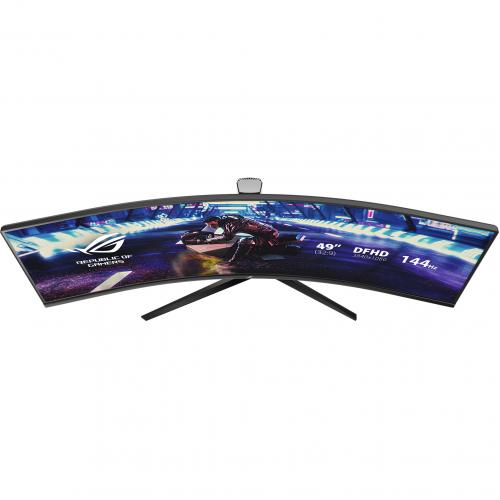Asus ROG Strix XG49VQ 49 Class Double Full HD (DFHD) Curved Screen Gaming  LCD Monitor - 32:9 - Black 