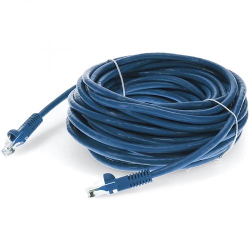 AddOn 15ft RJ 45 (Male) To RJ 45 (Male) Straight Blue Cat6 UTP PVC Copper Patch Cable Alternate-Image1/500