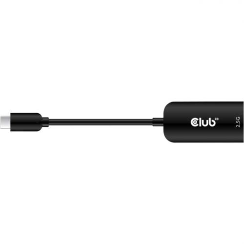 Club 3D USB 3.2 Gen1 Type C To RJ45 2.5Gbps Alternate-Image1/500
