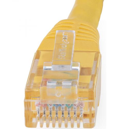 StarTech.com 6ft CAT6 Ethernet Cable   Yellow Molded Gigabit   100W PoE UTP 650MHz   Category 6 Patch Cord UL Certified Wiring/TIA Alternate-Image1/500