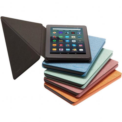 Amazon Fire 7 Tablet   7"   Quad Core (4 Core) 1.30 GHz   1 GB RAM   32 GB Storage   Twilight Blue Alternate-Image1/500