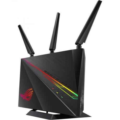 Asus ROG Rapture GT AC2900 Wi Fi 5 IEEE 802.11ac Ethernet Wireless Router Alternate-Image1/500