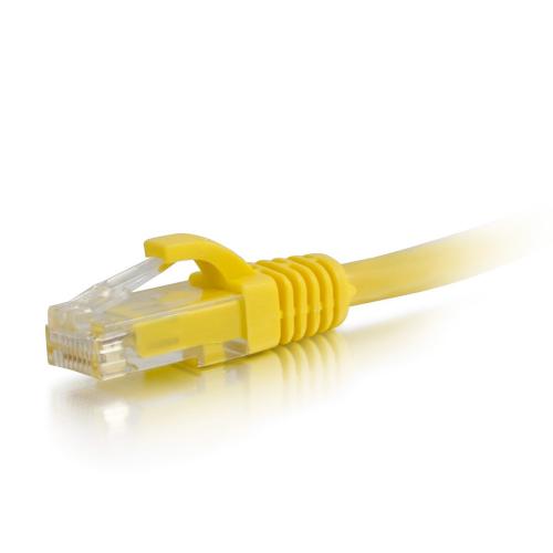 C2G 7ft Cat6a Snagless Unshielded (UTP) Network Patch Ethernet Cable Yellow Alternate-Image1/500