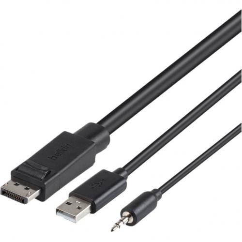 Belkin TAA DP/USB/Aud SKVM CBL, DP M/M; USB A/B Alternate-Image1/500