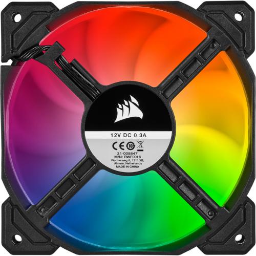 Corsair ICUE SP120 RGB Pro Performance 120mm Triple Fan Kit With Lighting Node Core Alternate-Image1/500