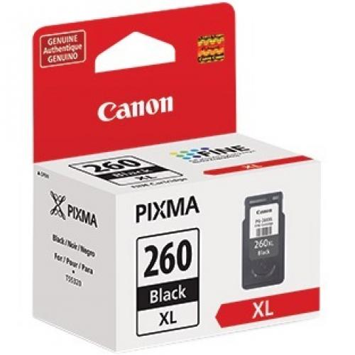 Canon PG 260Xl Black Ink Cartridge, Compatible To Printer TR7020, TS6420, And TS5320 Alternate-Image1/500
