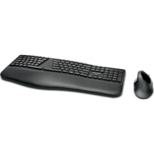 Kensington Pro Fit Ergo Wireless Keyboard And Mouse Black Alternate-Image1/500