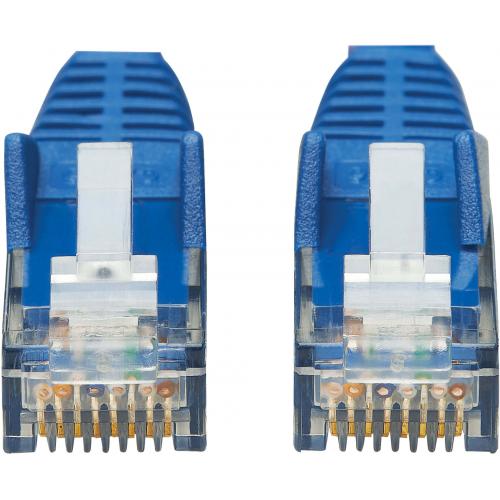 Eaton Tripp Lite Series Cat6 Gigabit Snagless Molded UTP Ethernet Cable (RJ45 M/M), PoE, CMR LP, Blue, 3 Ft. (0.91 M) Alternate-Image1/500