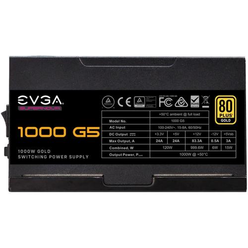 EVGA SuperNOVA 1000 G5 Power Supply Alternate-Image1/500