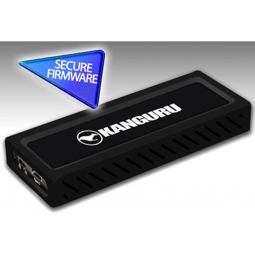 Kanguru UltraLock&trade; USB C M.2 NVMe SSD, SuperSpeed+ USB 3.1 Gen 2, 500GB Alternate-Image1/500